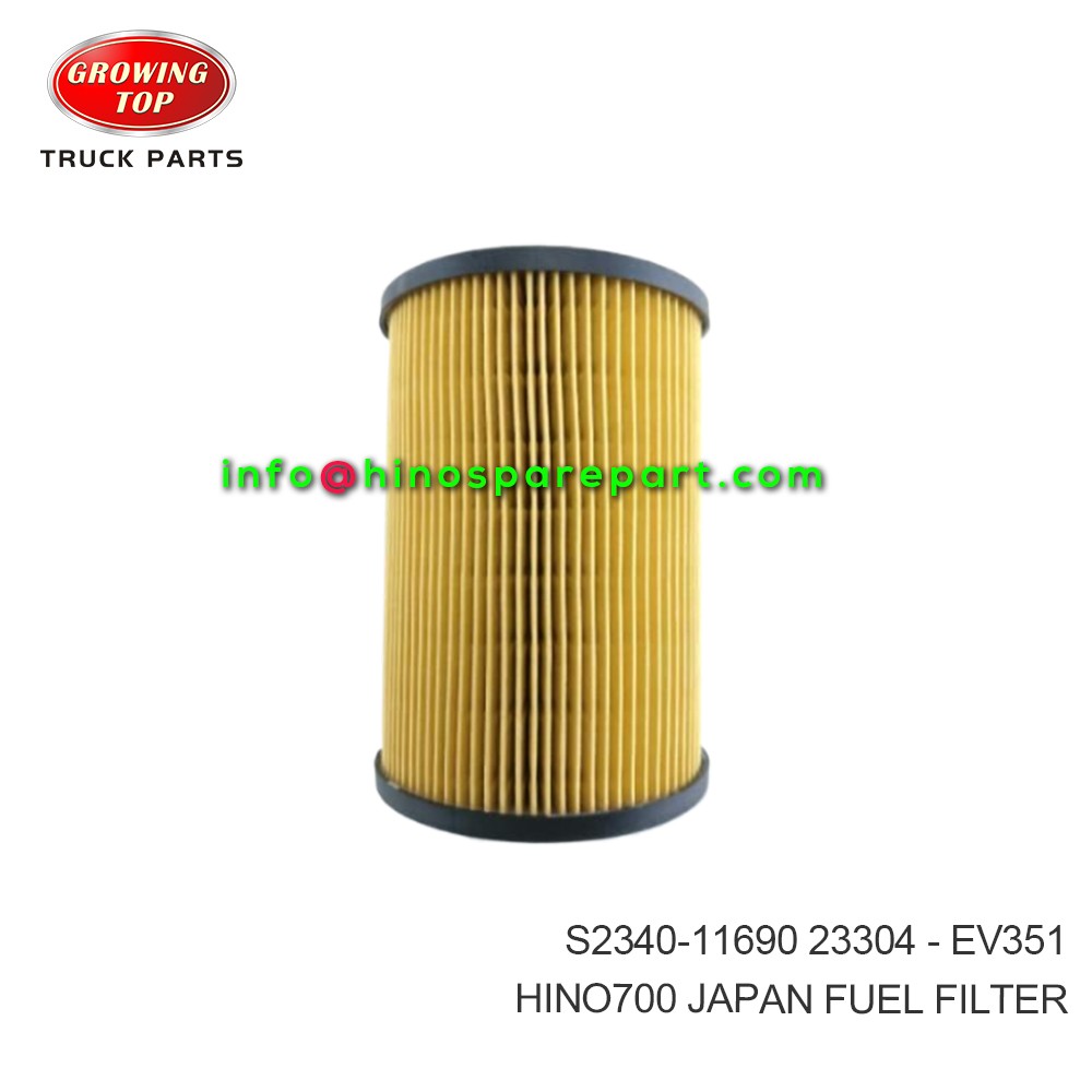 HINO700 JAPAN FUEL FILTER S2340-11690