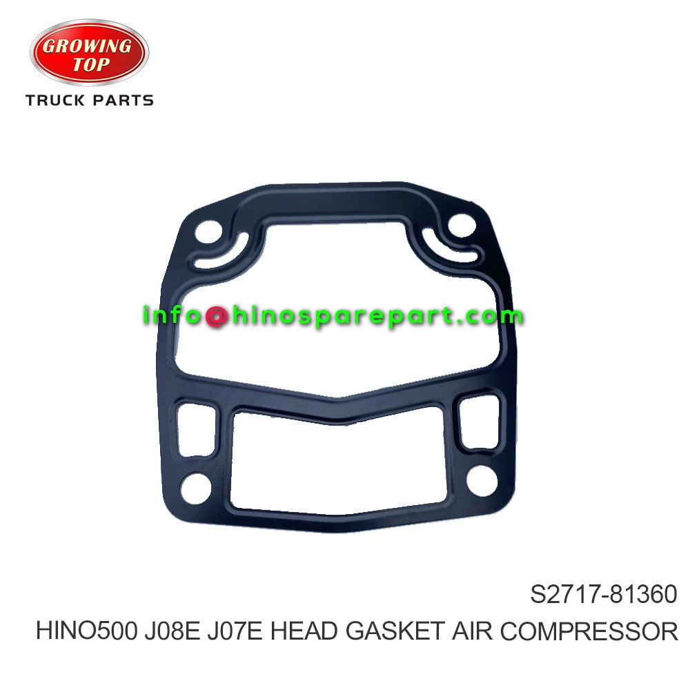 HINO500 J08E J05E J07E  HEAD GASKET,AIR COMPRESSOR  S2717-81360