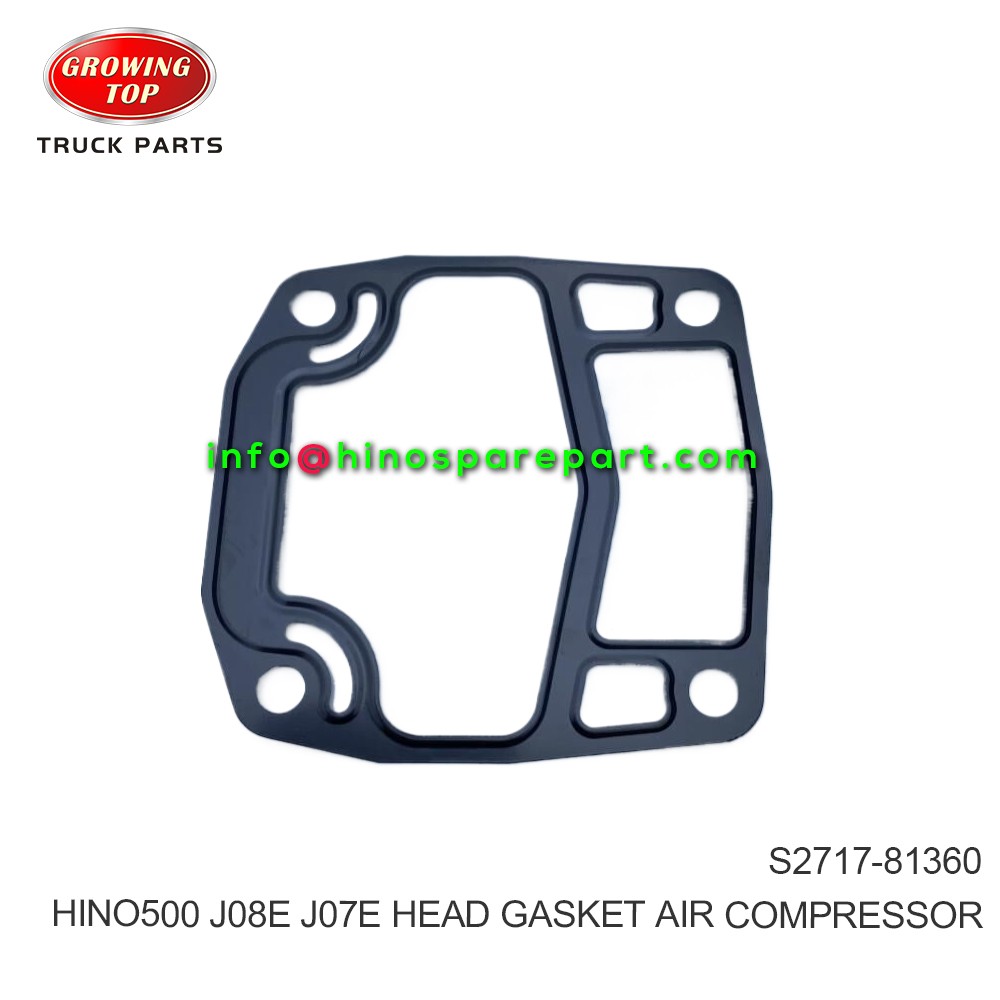 HINO500 J08E J05E J07E  HEAD GASKET,AIR COMPRESSOR  S2717-81360