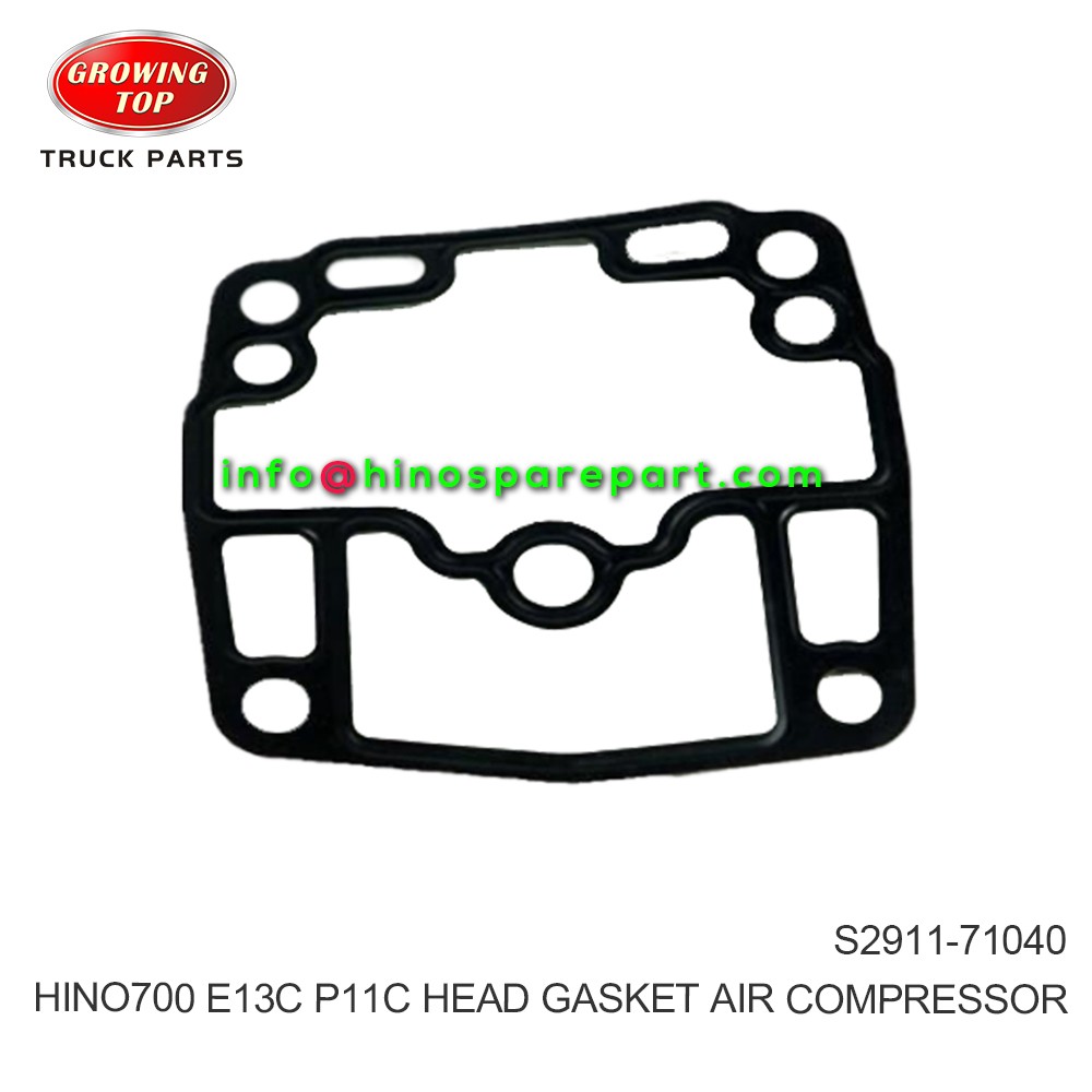 HINO700 E13C P11C HEAD GASKET AIR COMPRESSOR S2911-71040