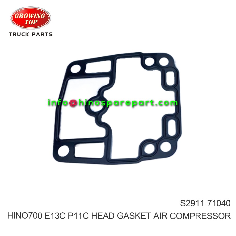 HINO700 E13C P11C HEAD GASKET AIR COMPRESSOR S2911-71040