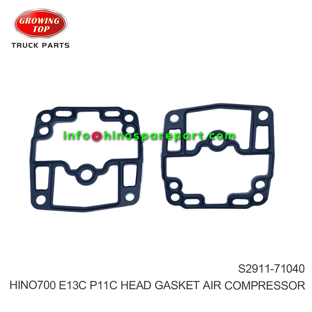 HINO700 E13C P11C HEAD GASKET AIR COMPRESSOR S2911-71040