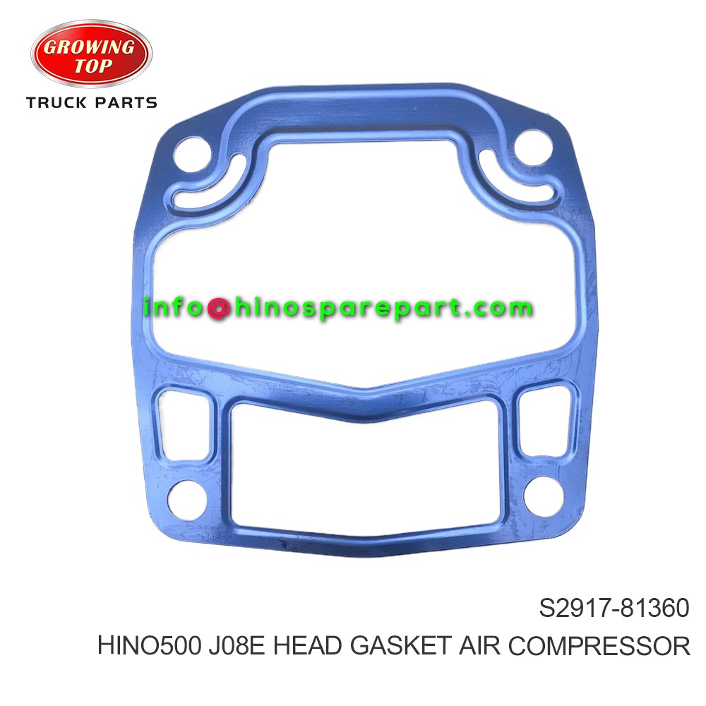 HINO500 J08E  HEAD GASKET AIR COMPRESSOR S2917-81360