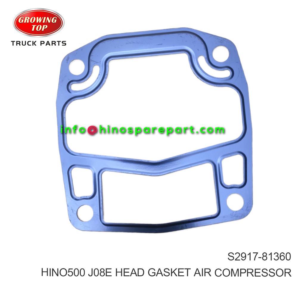 HINO500 J08E  HEAD GASKET AIR COMPRESSOR S2917-81360