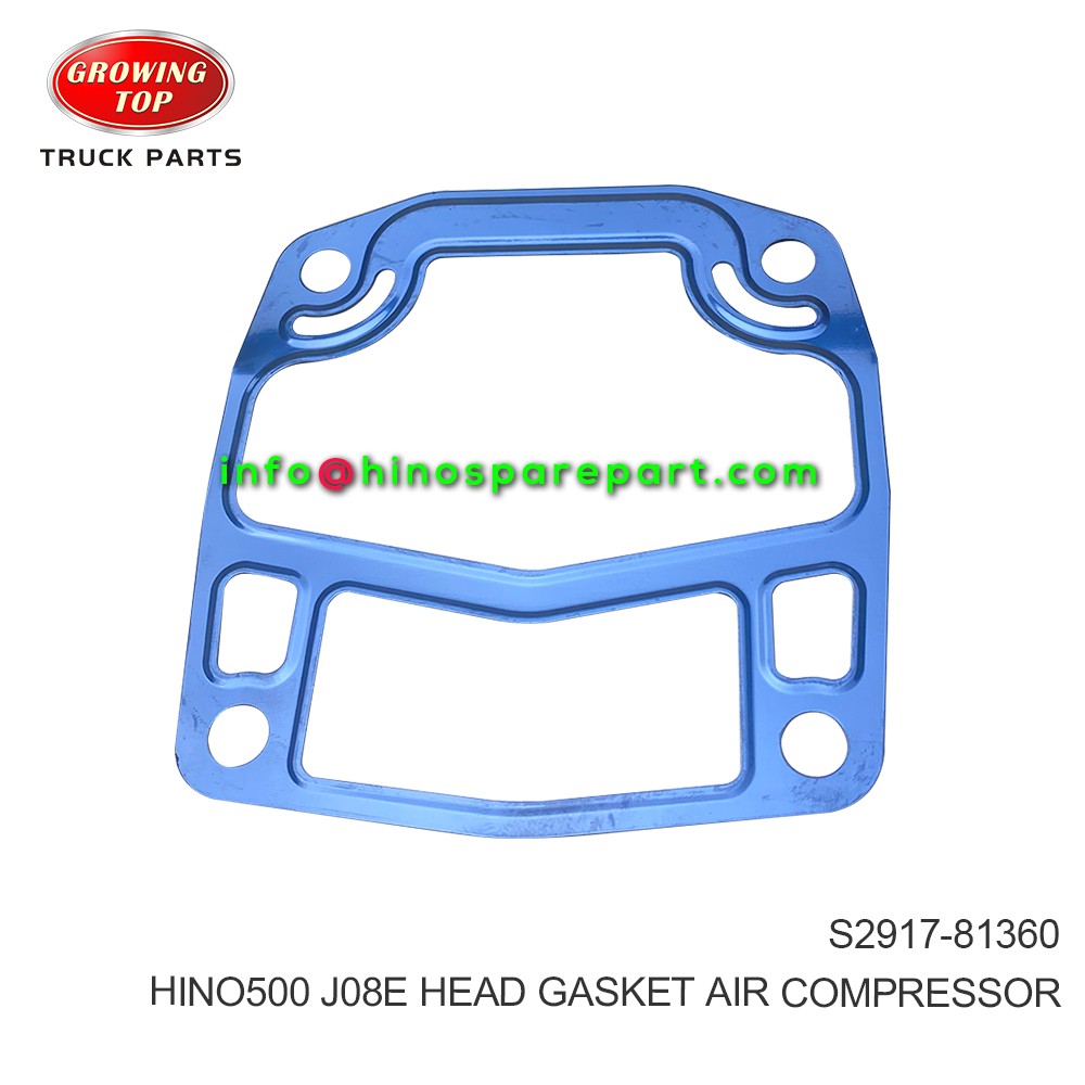 HINO500 J08E  HEAD GASKET AIR COMPRESSOR S2917-81360