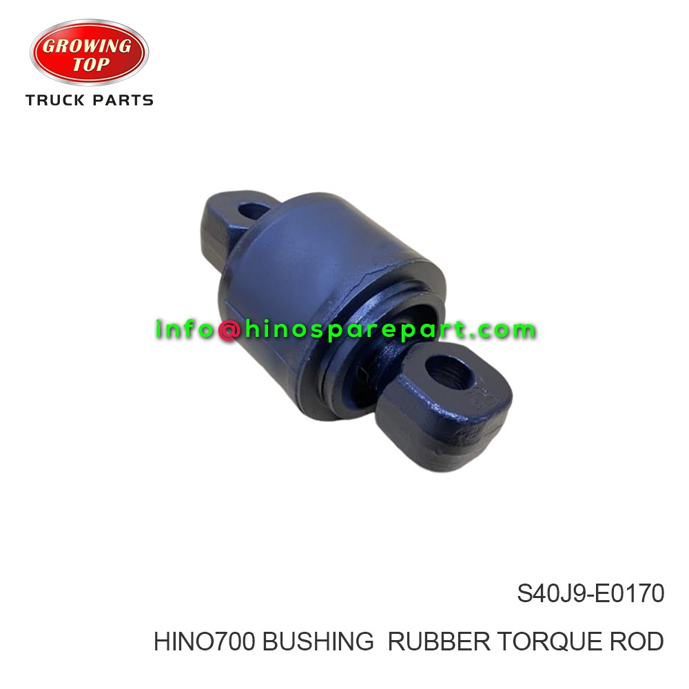 HINO700 BUSHING; RUBBER,TORQUE ROD S40J9-E0170