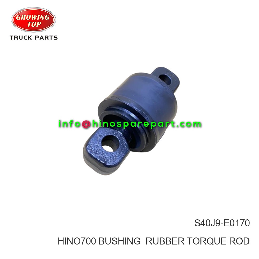 HINO700 BUSHING; RUBBER,TORQUE ROD S40J9-E0170