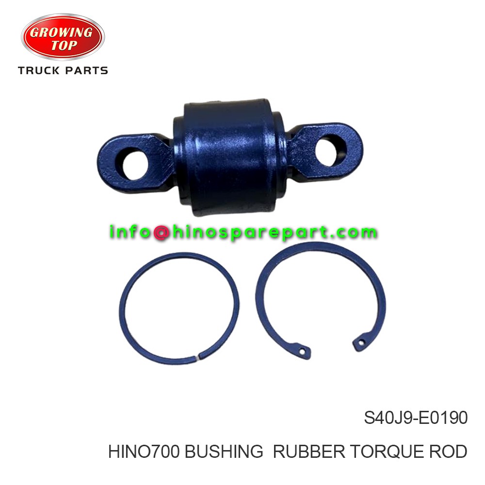 HINO700 BUSHING; RUBBER,TORQUE ROD S40J9-E0190