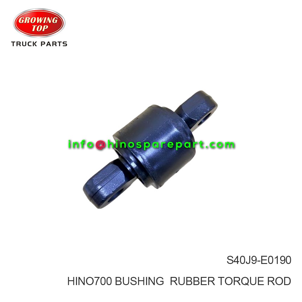 HINO700 BUSHING; RUBBER,TORQUE ROD S40J9-E0190