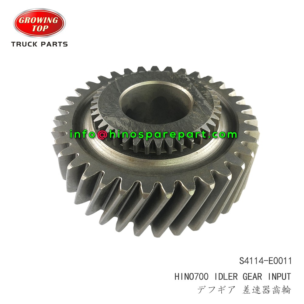 STOCK AVAILABLE HINO700 IDLER GEAR INPUT