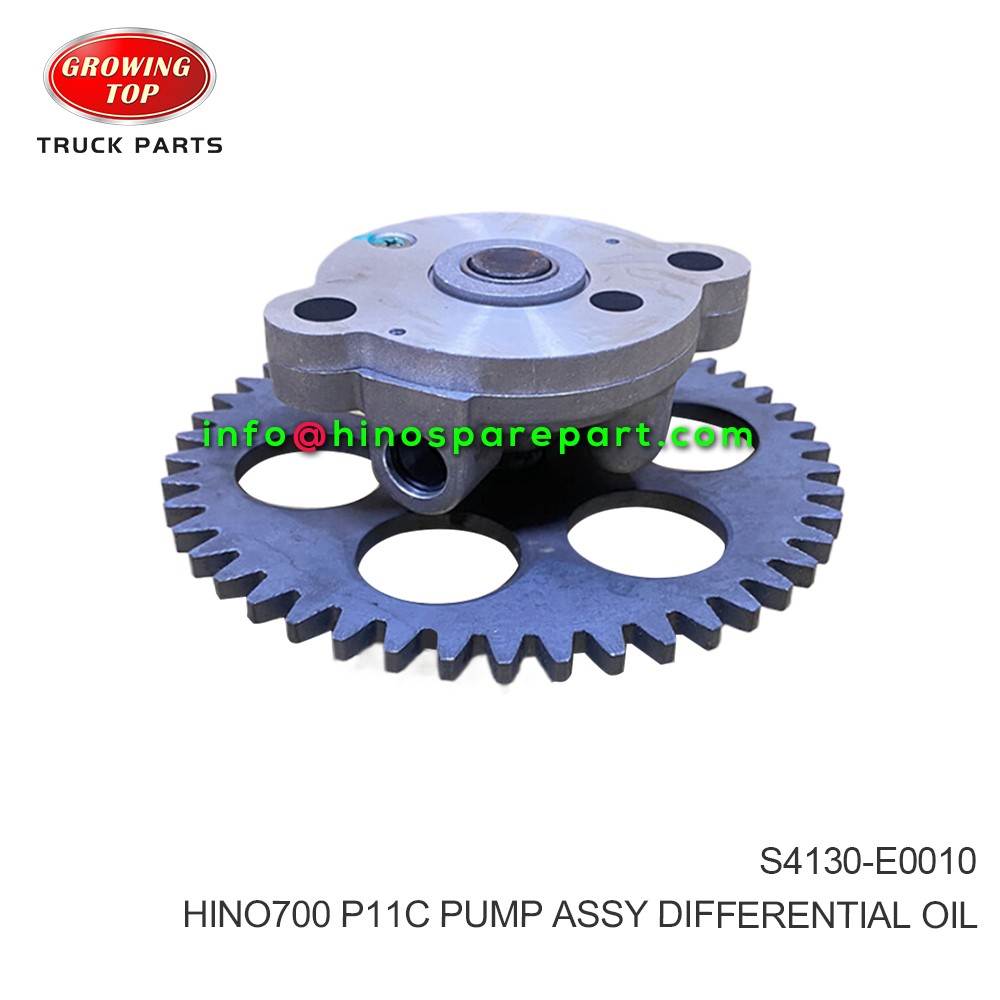 HINO700 P11C PUMP ASSY DIFFERENTIAL OIL S4130-E0010