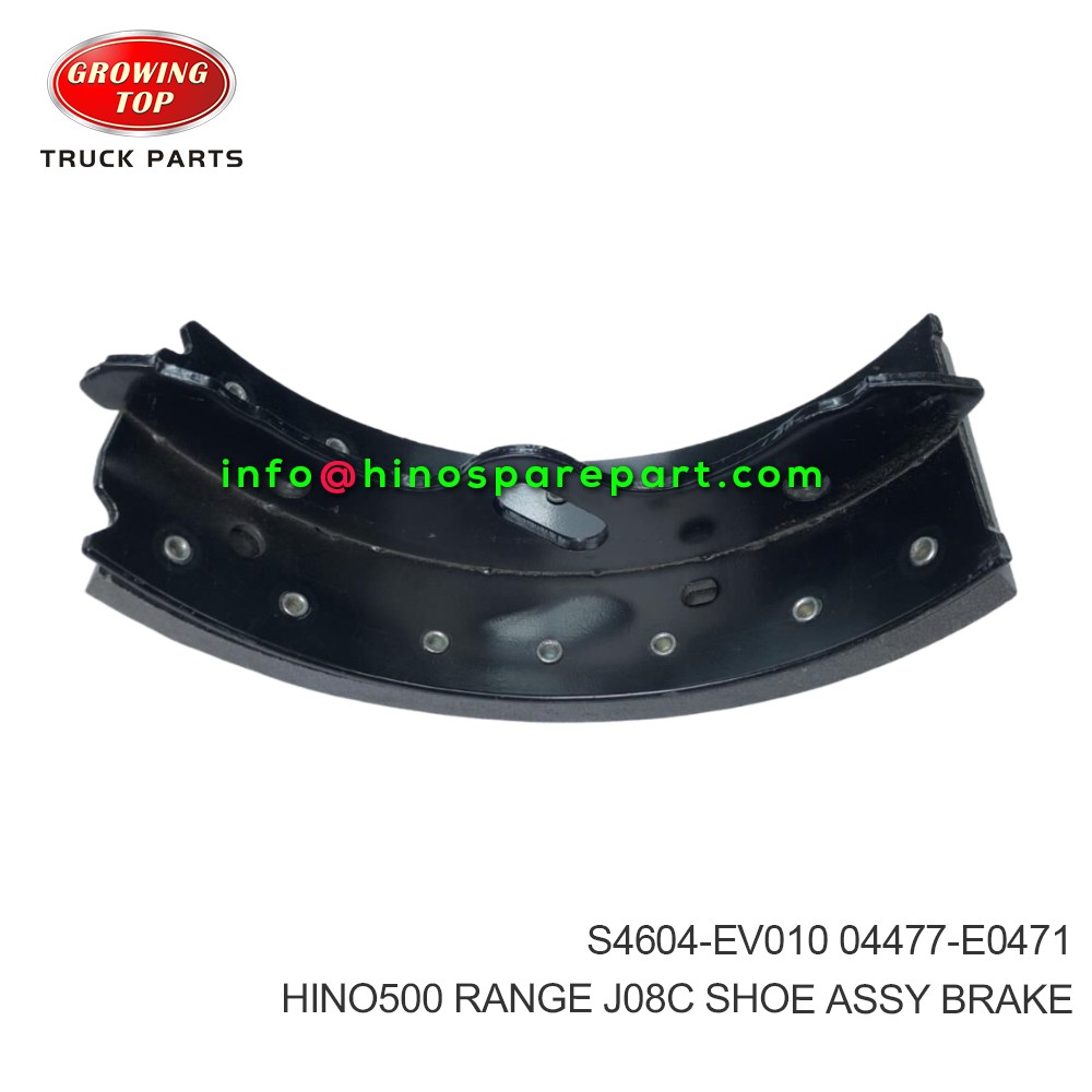 HINO500 RANGE J08C  SHOE ASSY, BRAKE  S4604-EV010