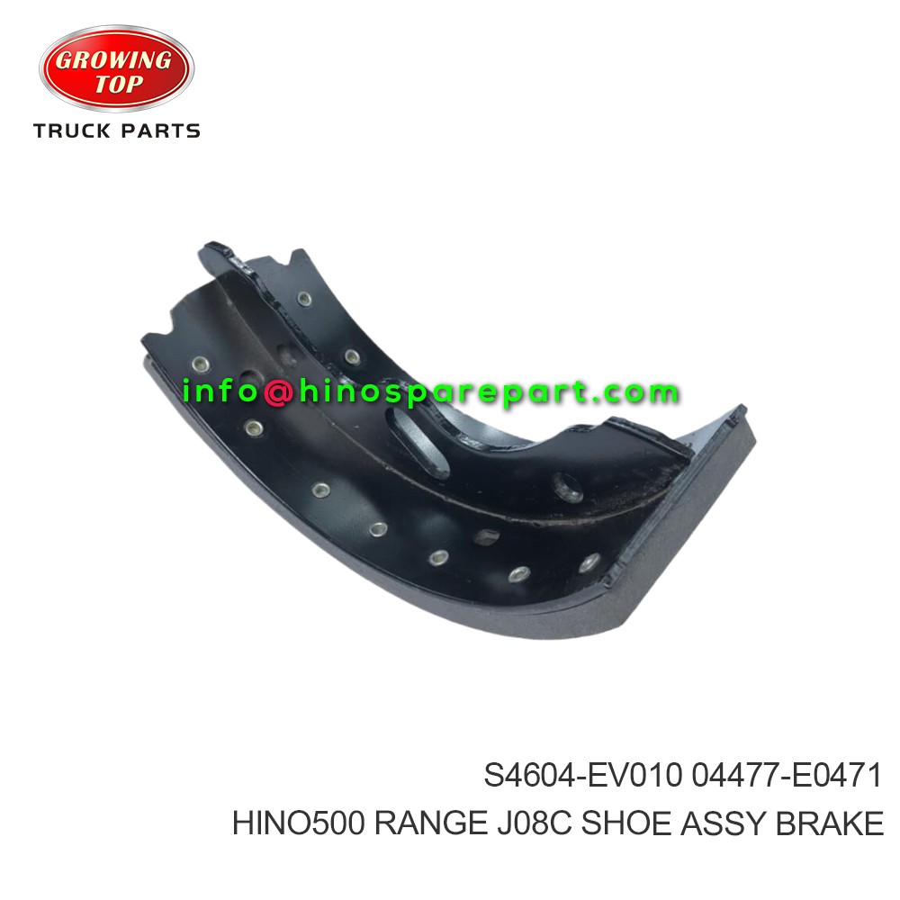 HINO500 RANGE J08C  SHOE ASSY, BRAKE  S4604-EV010