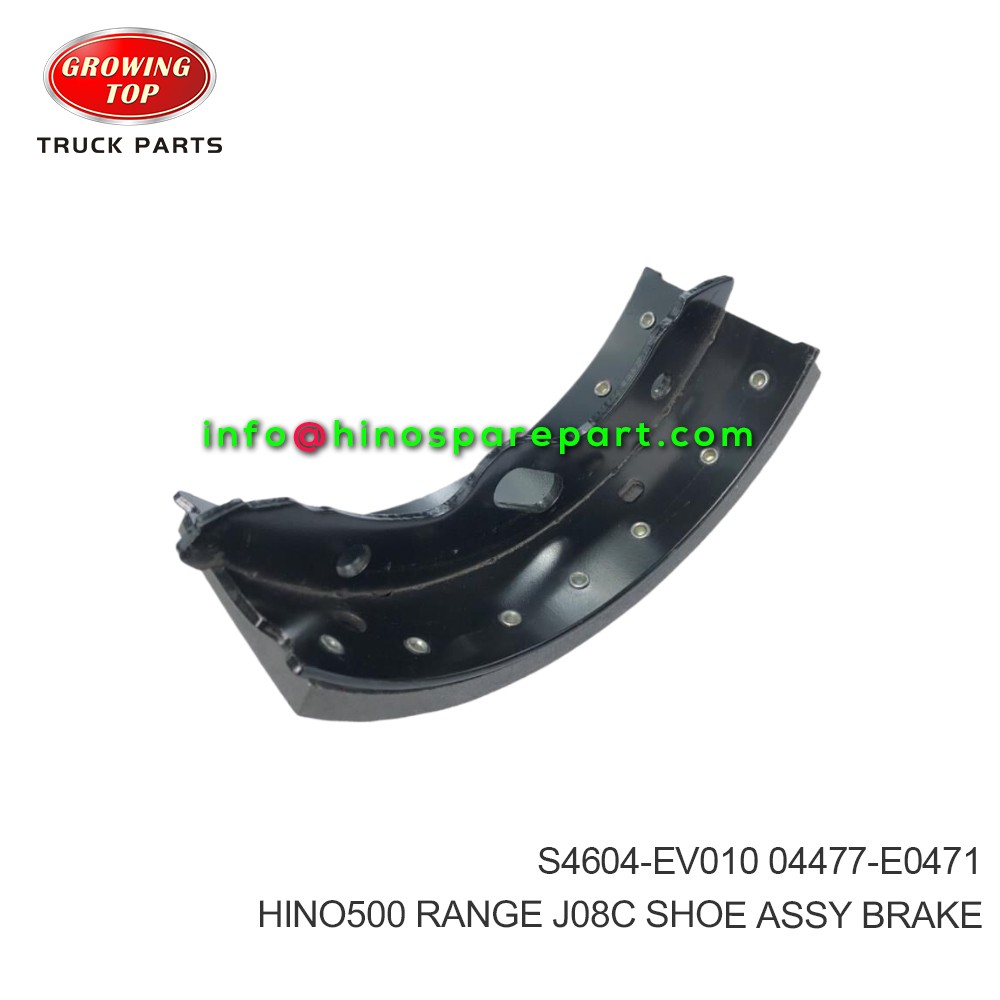 HINO500 RANGE J08C  SHOE ASSY, BRAKE  S4604-EV010