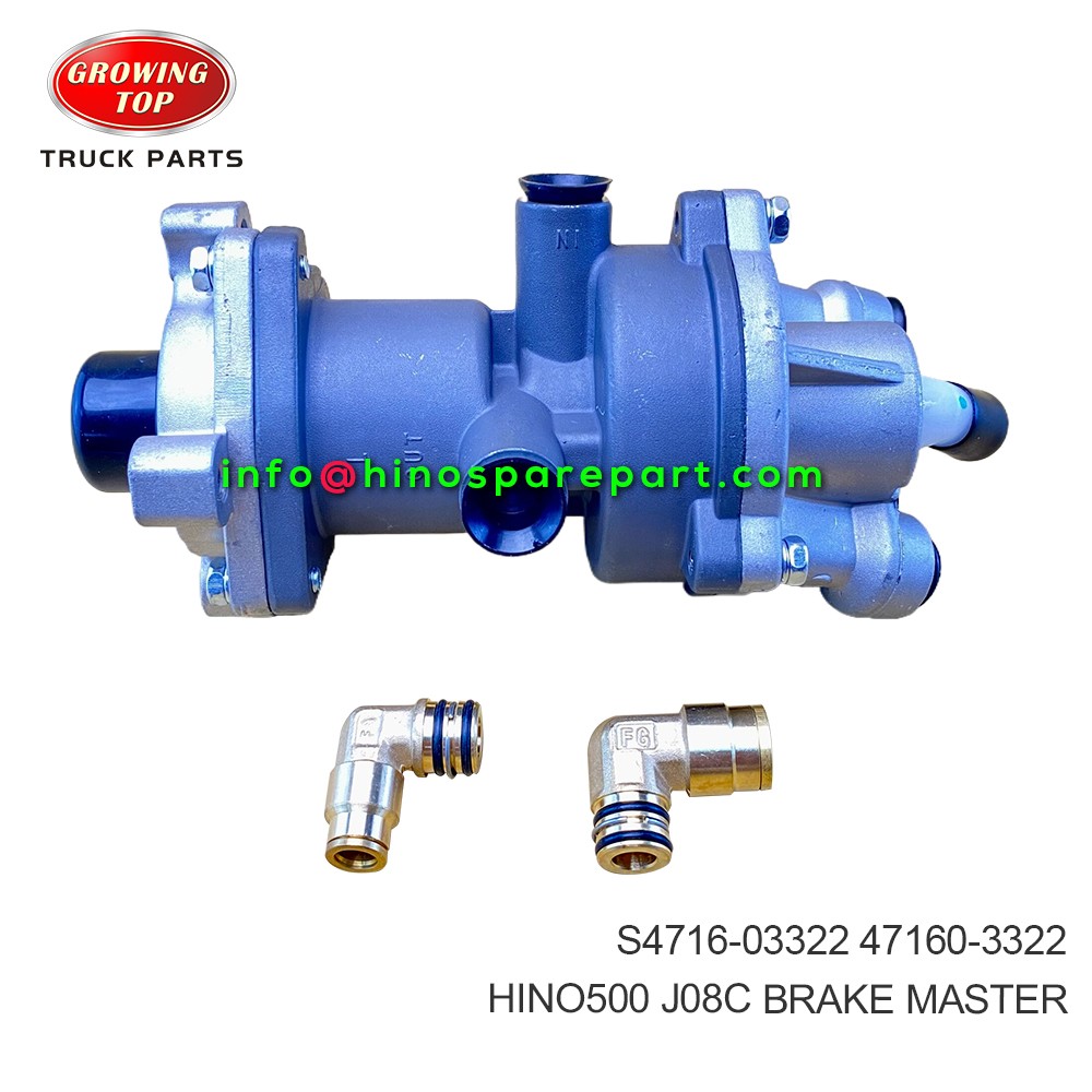 HINO500 J08C BRAKE MASTER S4716-03322