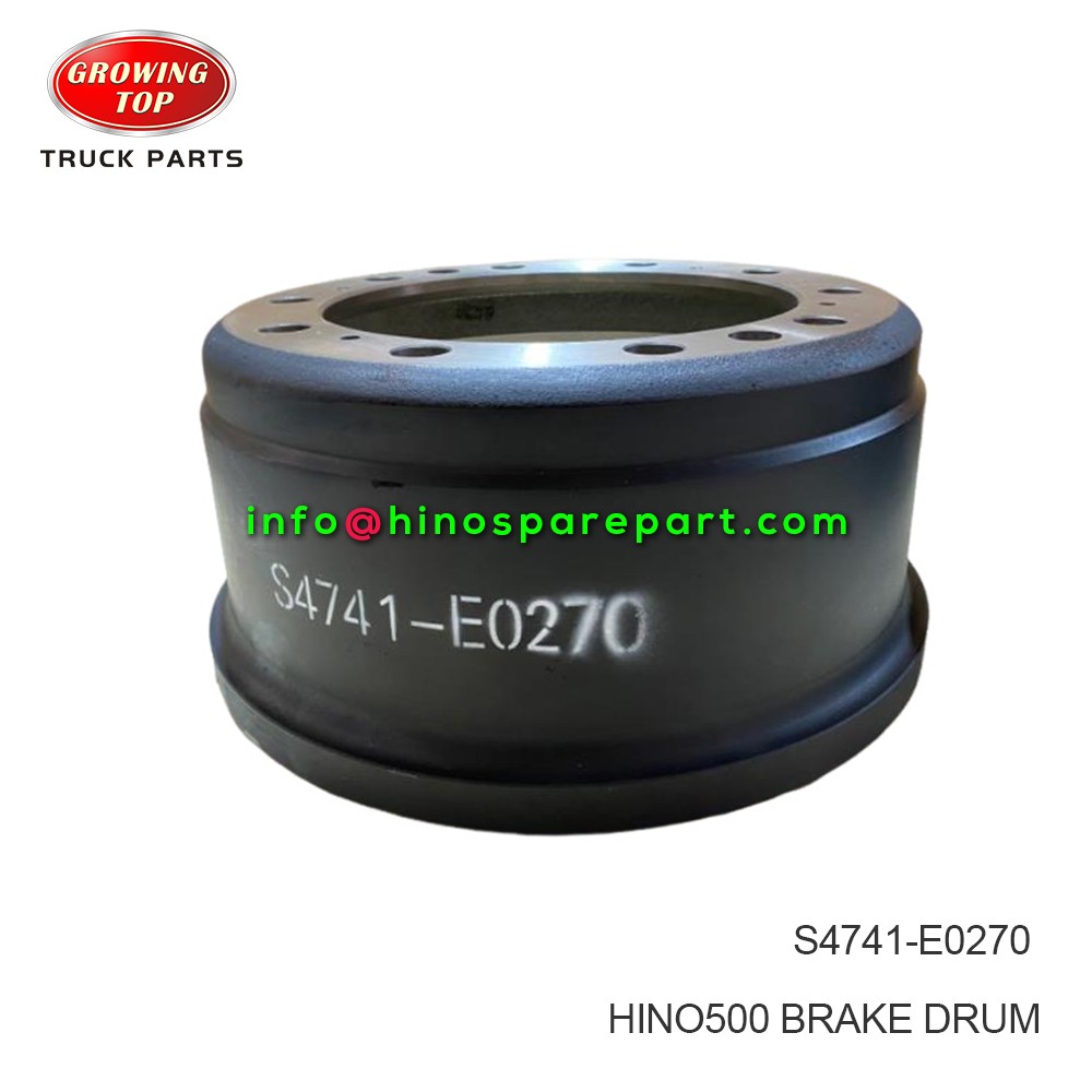 HINO500 BRAKE DRUM S4741-E0270