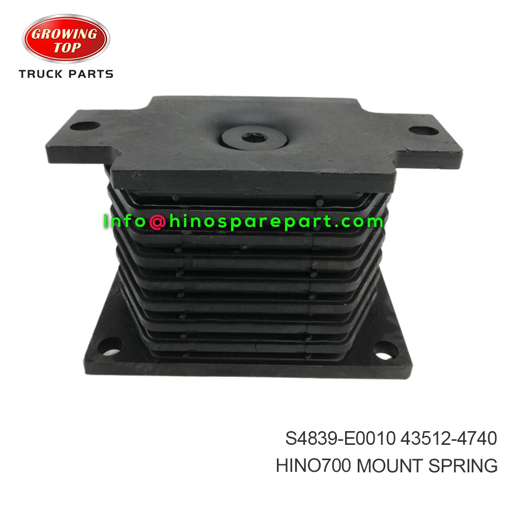 HINO700  MOUNT,SPRING  S4839-E0010