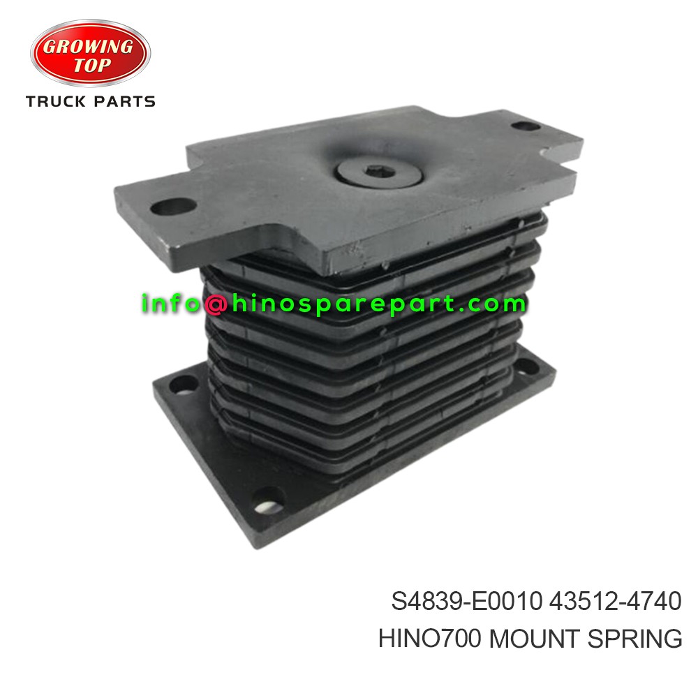 HINO700  MOUNT,SPRING  S4839-E0010