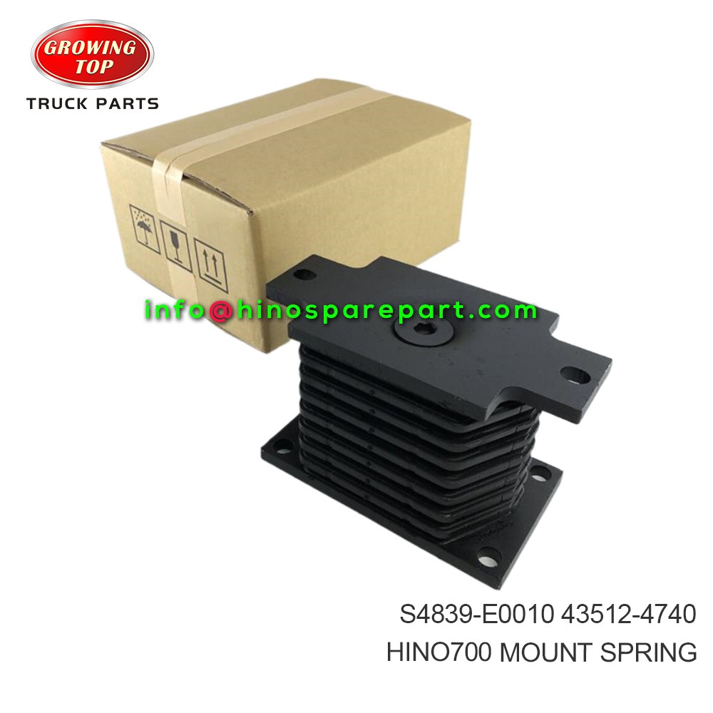 HINO700  MOUNT,SPRING  S4839-E0010