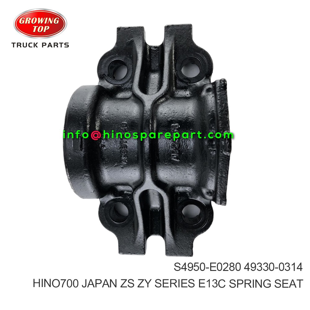 HINO700 JAPAN ZS ZY SERIES E13C SPRING SEAT S4950-E0280