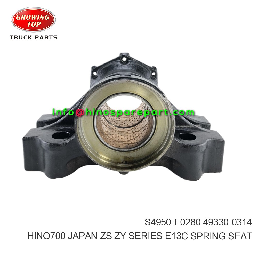 HINO700 JAPAN ZS ZY SERIES E13C SPRING SEAT S4950-E0280