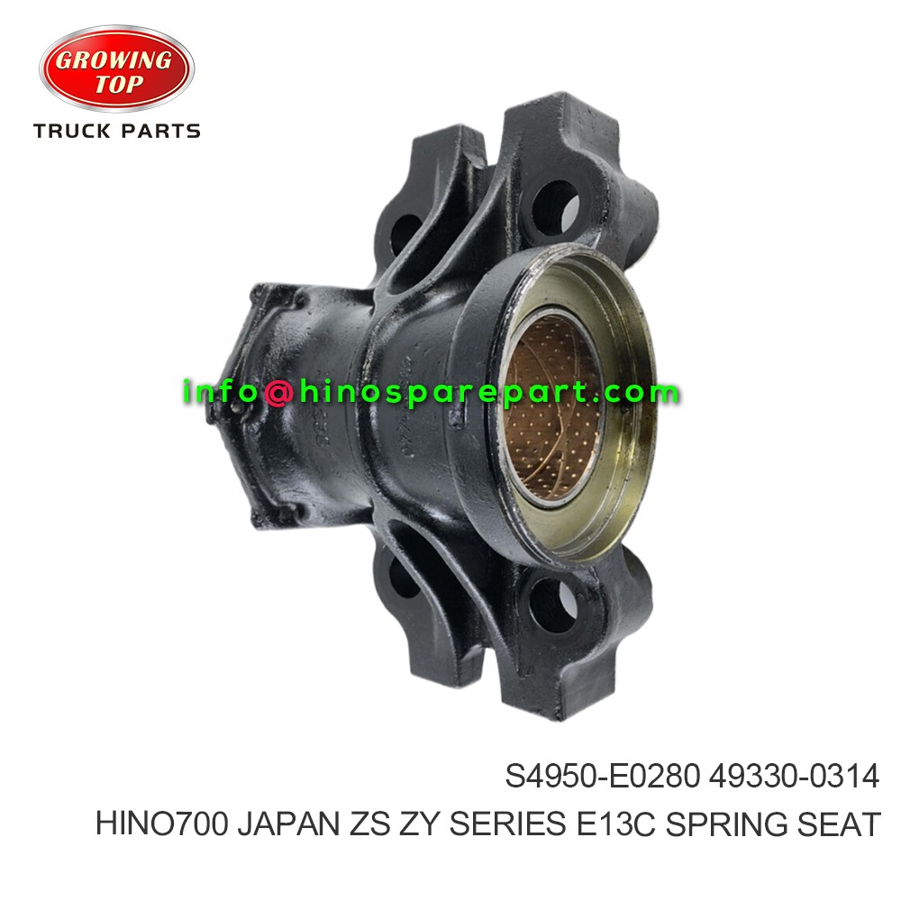 HINO700 JAPAN ZS ZY SERIES E13C SPRING SEAT S4950-E0280