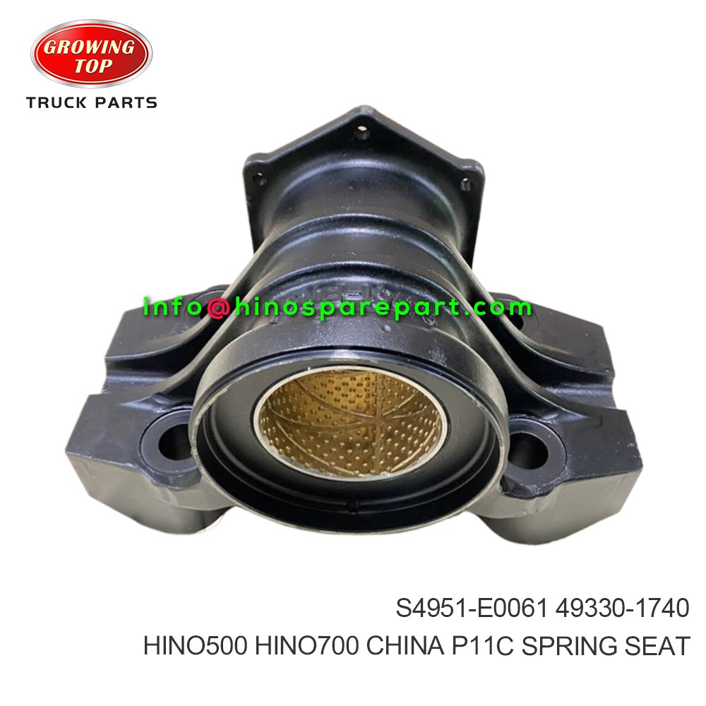 HINO500/700 CHINA P11C  SPRING SEAT  S4951-E0061