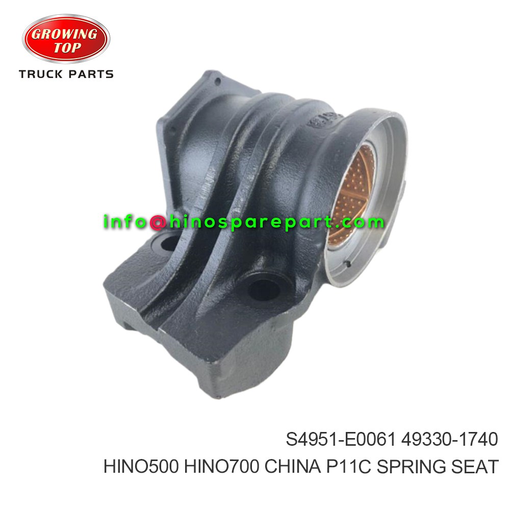 HINO500/700 CHINA P11C  SPRING SEAT  S4951-E0061