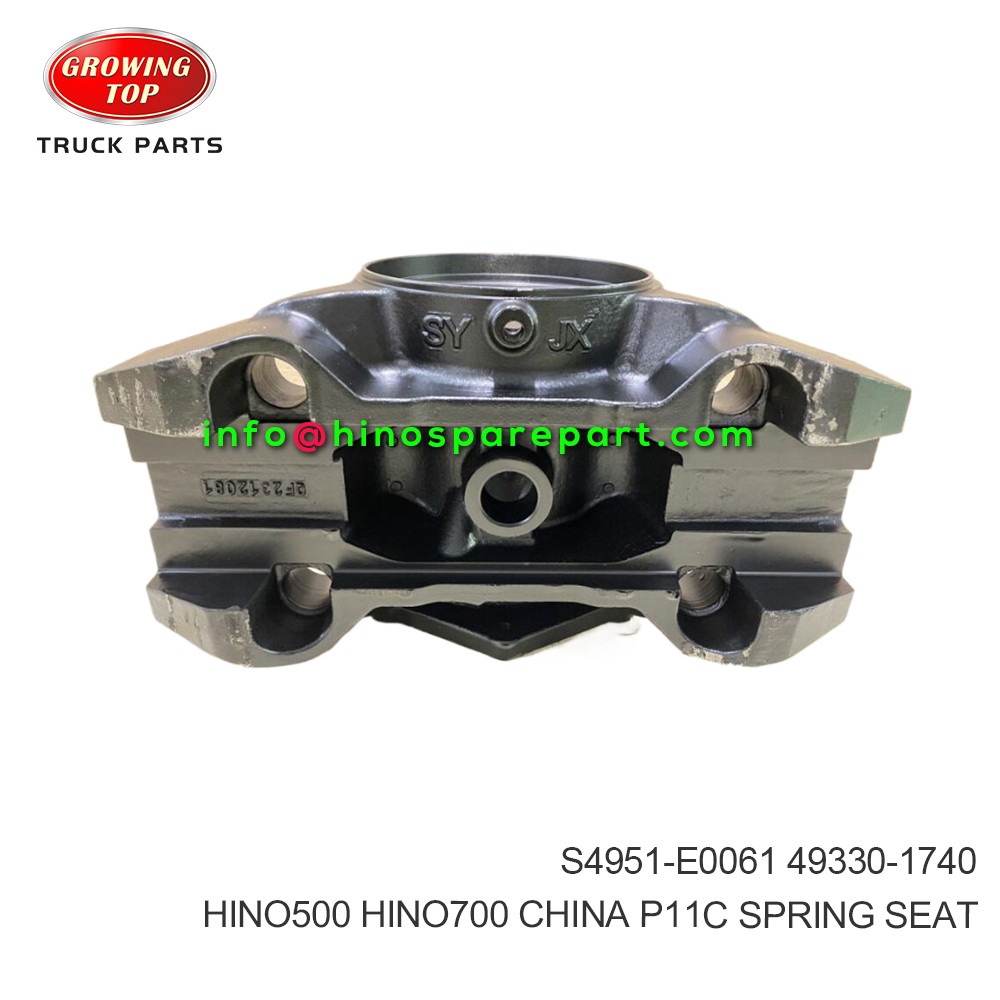 HINO500/700 CHINA P11C  SPRING SEAT  S4951-E0061