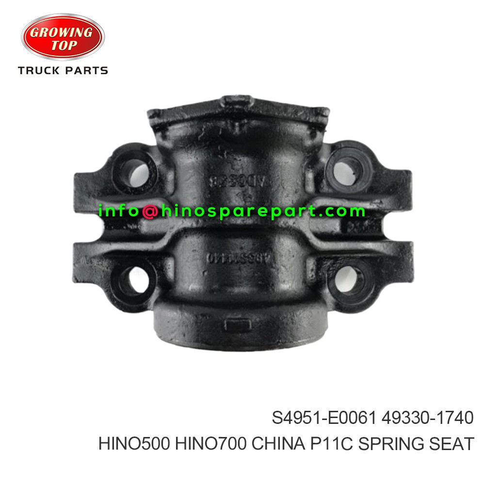 HINO500/700 CHINA P11C  SPRING SEAT  S4951-E0061