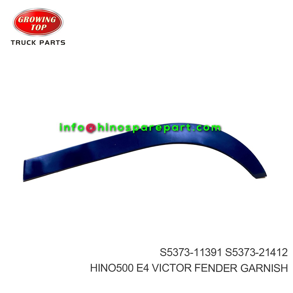 HINO500 E4 VICTOR FENDER GARNISH S5373-11391