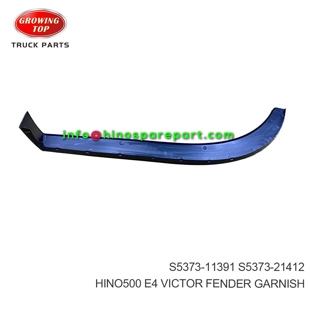 HINO500 E4 VICTOR FENDER GARNISH S5373-11391