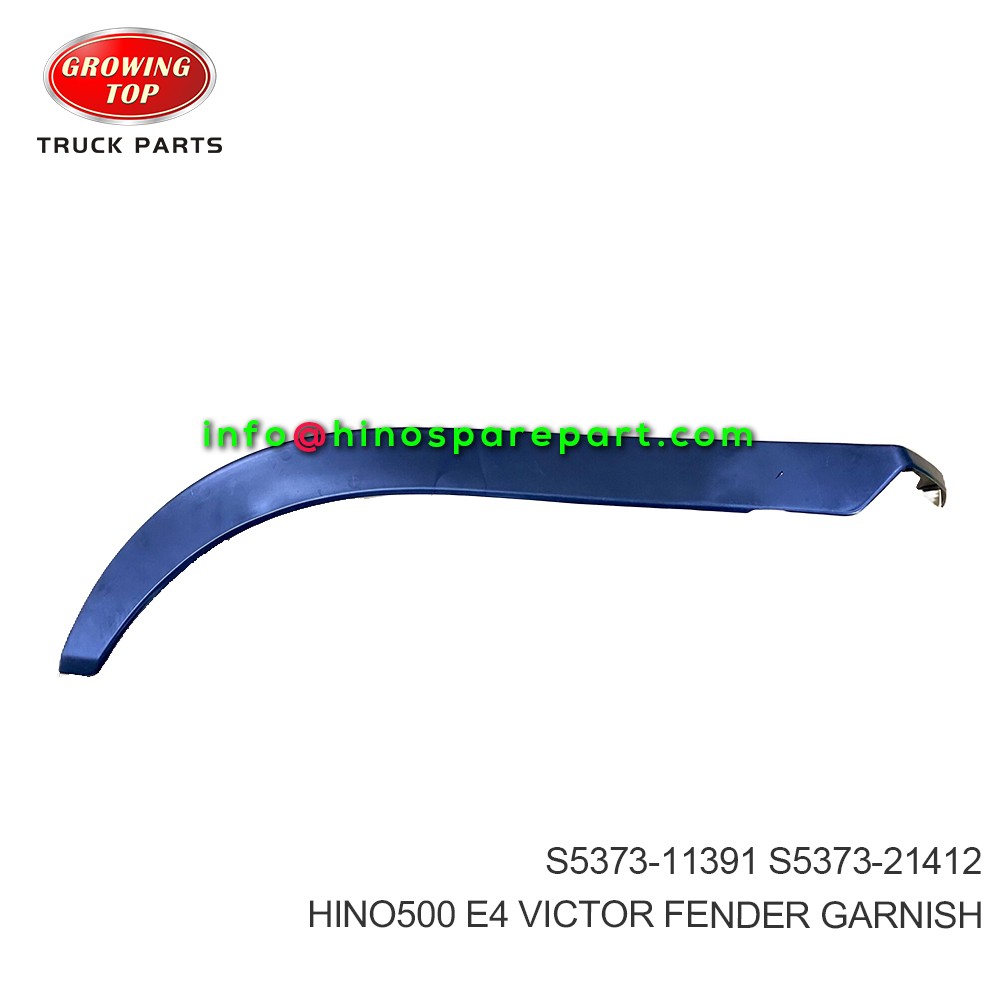 HINO500 E4 VICTOR FENDER GARNISH S5373-11391