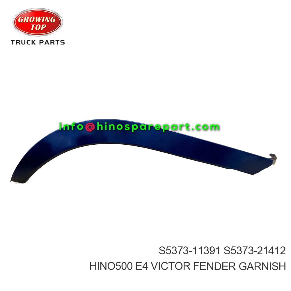 HINO500 E4 VICTOR FENDER GARNISH S5373-11391