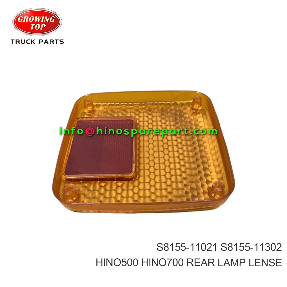 HINO500 HINO700 REAR LAMP LENS S8155-11021