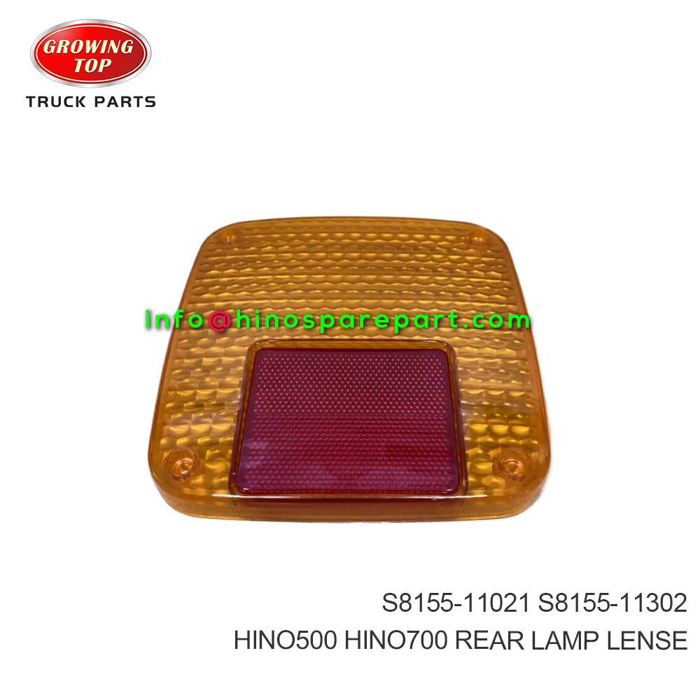 HINO500 HINO700 REAR LAMP LENS S8155-11021