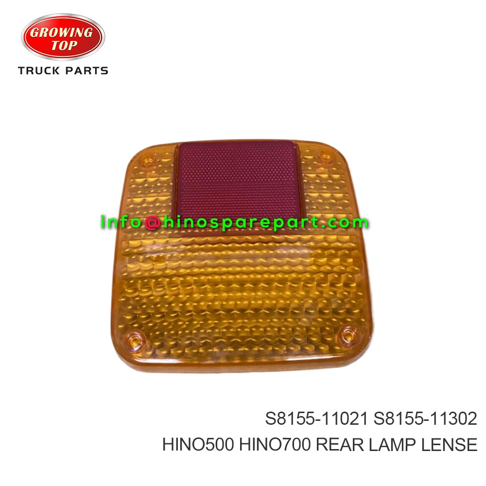 HINO500 HINO700 REAR LAMP LENS S8155-11021