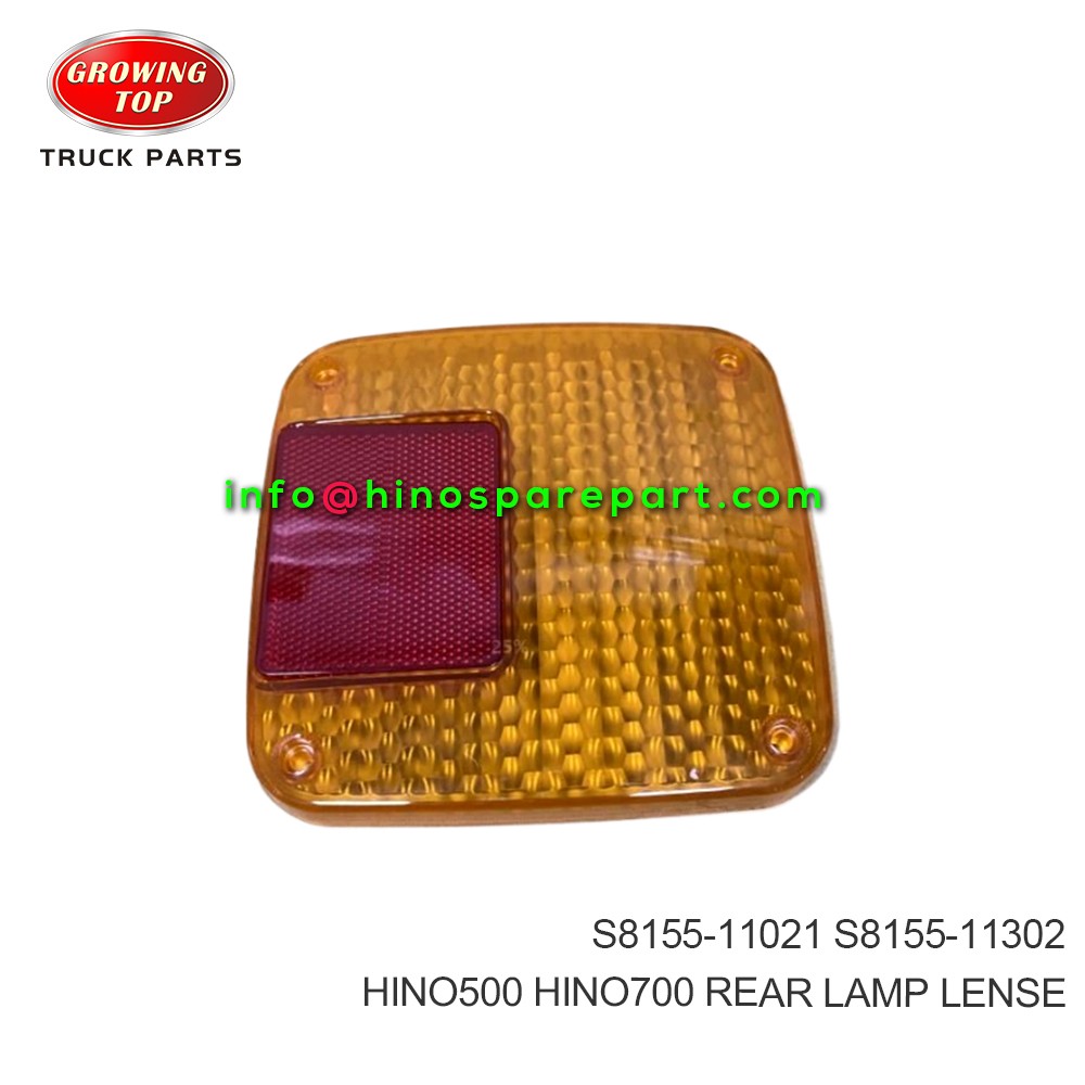 HINO500 HINO700 REAR LAMP LENS S8155-11021