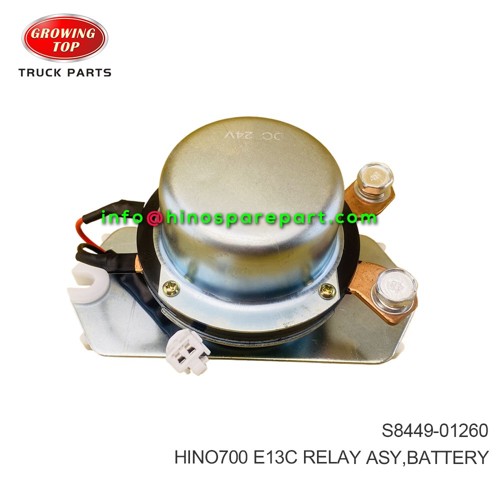 HINO700 E13C RELAY ASY,BATTERY S844901260