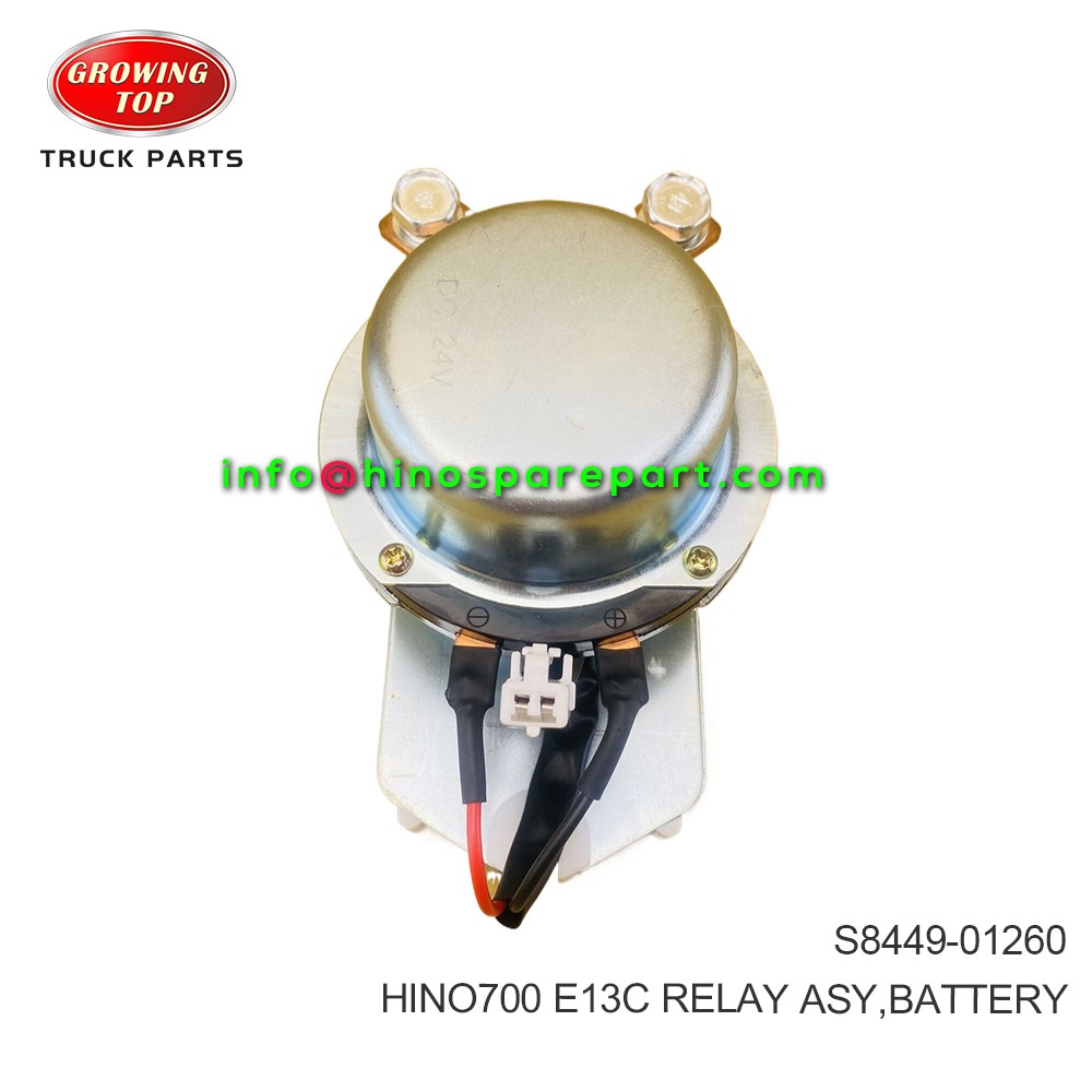 HINO700 E13C RELAY ASY,BATTERY S844901260