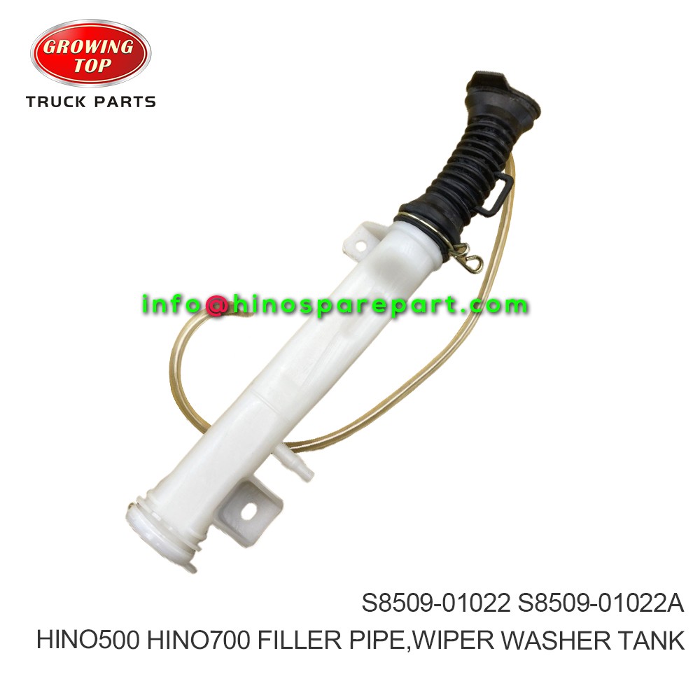 HINO500 HINO700 FILLER PIPE,WIPER WASHER TANK S8509-01022 