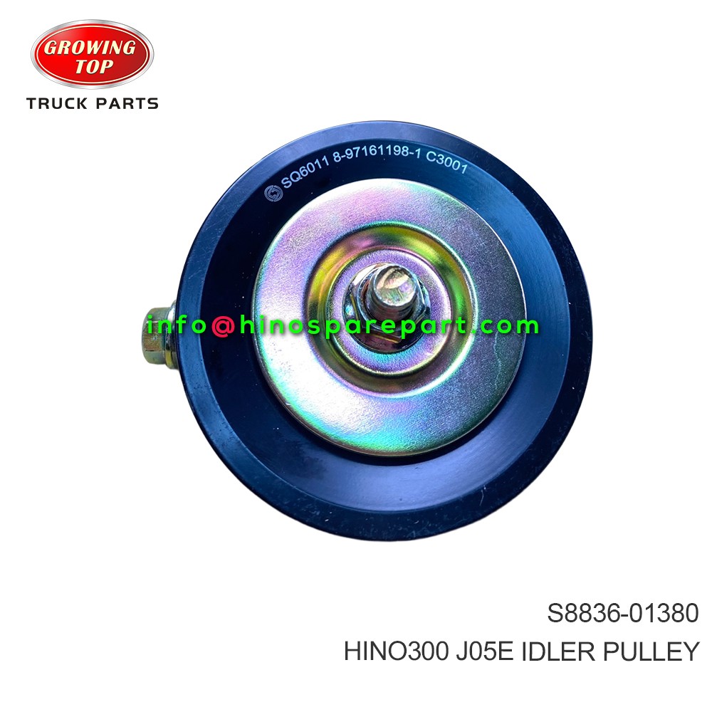 HINO300 J05E IDLER PULLEY S8836-01380