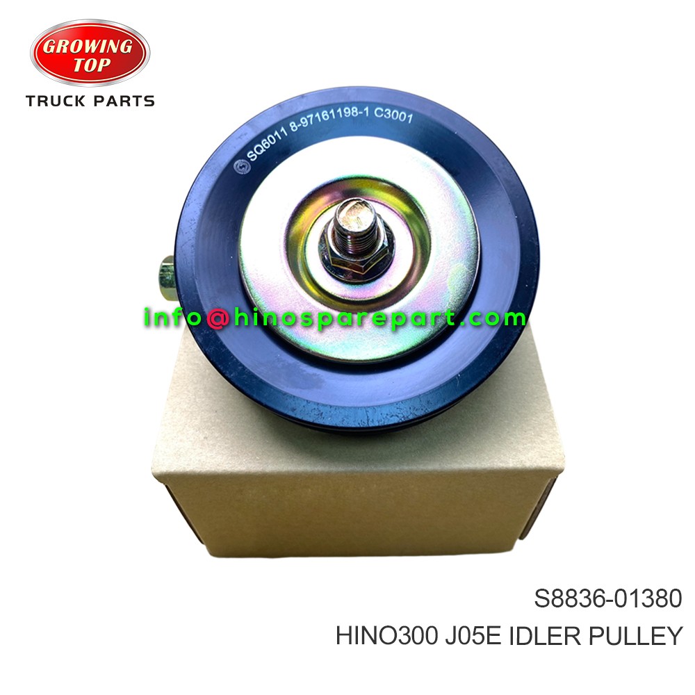 HINO300 J05E IDLER PULLEY S8836-01380