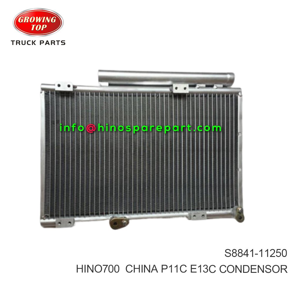 HINO700 CHINA P11C E13C CONDENSER S8841-11250