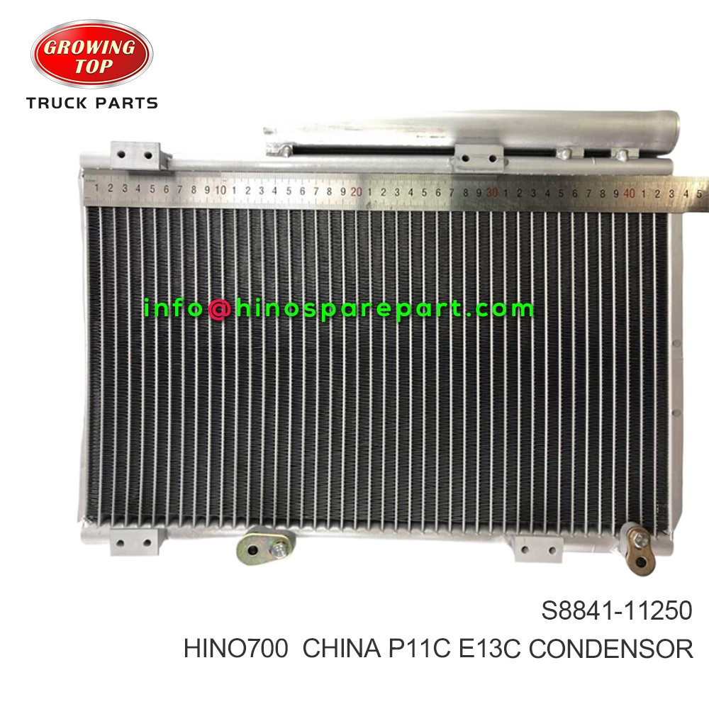 HINO700 CHINA P11C E13C CONDENSER S8841-11250