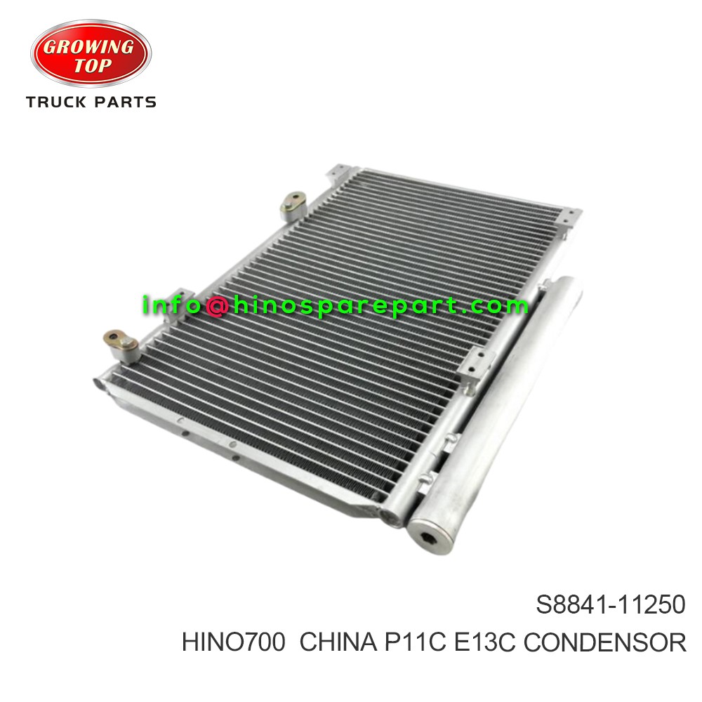 HINO700 CHINA P11C E13C CONDENSER S8841-11250