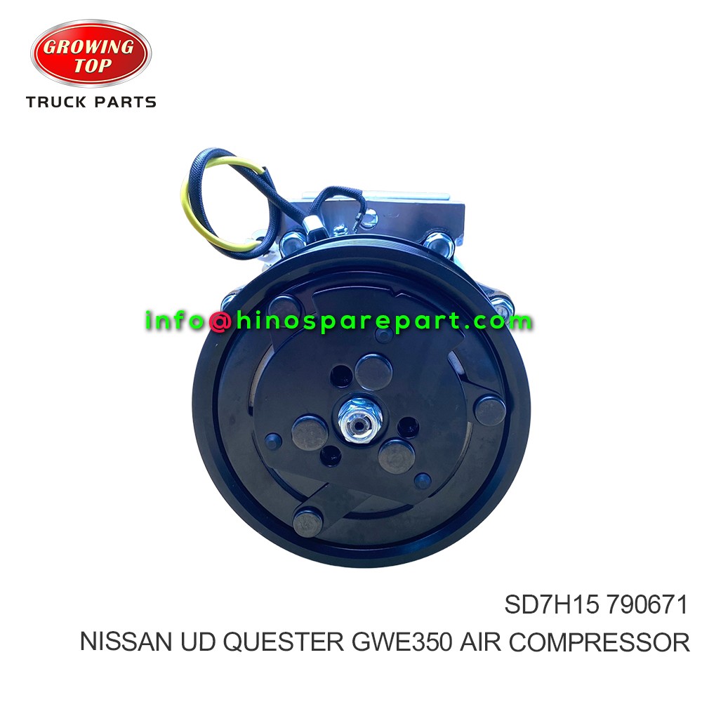 NISSAN UD QUESTER GWE350 AIR COMPRESSOR SD7H15