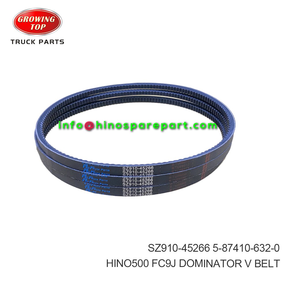 HINO500 FC9J DOMINATOR V BELT  SZ910-45266