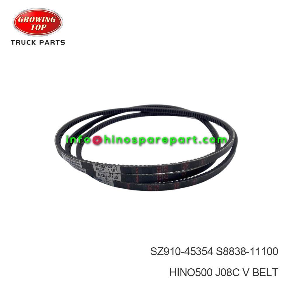 HINO500 J08C V BELT SZ910-45354