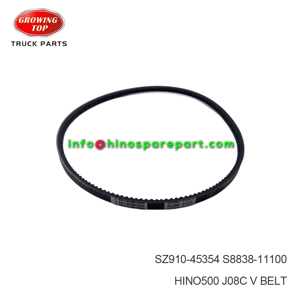HINO500 J08C V BELT SZ910-45354